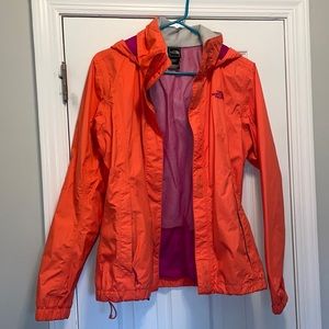 The North Face rain jacket
